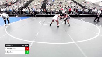 154-H lbs Round Of 32 - Breon Badger, Orchard South WC vs Freedom Excel, Long Beach
