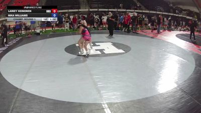 126 lbs Champ. Rd Of 16 - Lainey Keinonen, Oregon vs Nika Williams