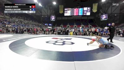 105 lbs Cons. Rd Of 32 - Isabelle Goedl, WA vs Gabriela Giacone, NJ
