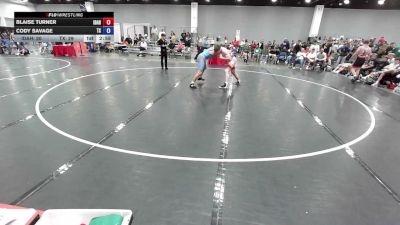 190 lbs Blaise Turner, Team Idaho vs Cody Savage, Team Texas
