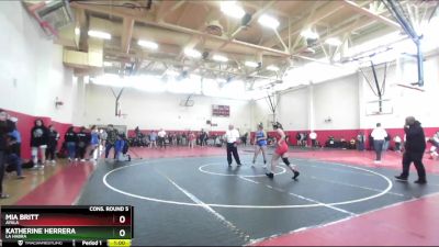 170 lbs Cons. Round 5 - Mia Britt, Ayala vs Katherine Herrera, La Habra