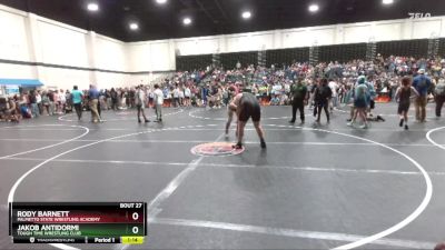 Round 2 - Rody Barnett, Palmetto State Wrestling Academy vs Jakob Antidormi, Tough Time Wrestling Club