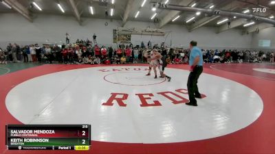 215 lbs Cons. Round 5 - Keith Robinnson, Brighton vs Salvador Mendoza, Pueblo Centennial