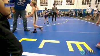 58 lbs Consi Of 8 #2 - Oaklee Stone, Piedmont vs Simon Flesner, Team Tulsa Wrestling Club