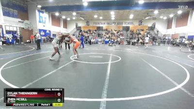 150 lbs Cons. Round 5 - Dylan Thienngern, Cypress vs Zhen McGill, El Toro