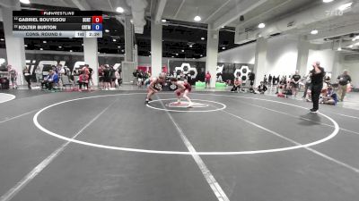 U20 Freestyle FS - 65 lbs Cons. Round 9 - Gabriel Bouyssou, Spartan Combat RTC/ Titan Mercury Wrestling Club (TMWC) vs Kolter Burton, Cowboy RTC/ Titan Mercury Wrestling Club (TMWC)