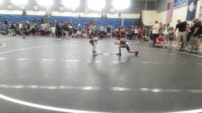 45 lbs Round 2 - Issac Salgado, Mighty Warriors Wrestling Acad vs Sunny Williams, KC Elite Training Center