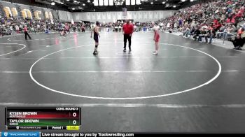 138 lbs Cons. Round 3 - Taylor Brown, Suring vs Kysen Brown, Hortonville