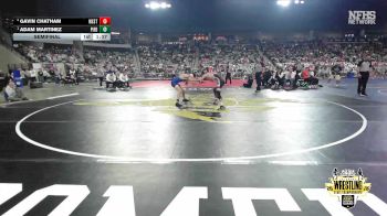 B6A-106 lbs Semifinal - Adam Martinez, Piedmont vs Gavin Chatham, Westmoore