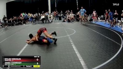 76 lbs Round 3 (8 Team) - Dylan Verceles, Rebellion vs Owen Coonradt, Grit Mat Club