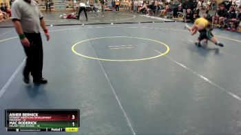 145 lbs Round 5: 12:00pm Sat. - Mac Roderick, Colony High School vs Asher Bernick, Student Wrestling Development Program