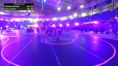 175 lbs Consolation - Santana Routzen, NM Wolf Pack vs Ricky Aulava, Goldmans WAR