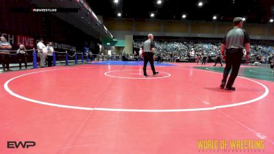 68 lbs 2nd Place - Kaitlyn Crow, Gladiator Wrestling vs Kyleigh Danielson, Texas Elite