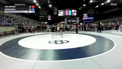 144 lbs Cons. Rd Of 64 - Levi Shivers, AK vs Bode Busch, KS