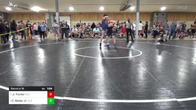 220 lbs Round Of 16 - Jayme Tumia, Rochester vs Chad Beller Jr, Catasauqua