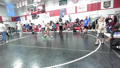 64 lbs Rr Rnd 1 - Callan Carson, Salina Wrestling Club vs Hendrix Blevins, Northeast Take Down Club