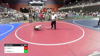 74 lbs Semifinal - Noah Yakich, Black Fox Wr Ac vs Anthony Gilbert, Bear Cave WC