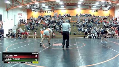 215 lbs Round 3 - Leelynd Leaf, Mansfield Sr. vs Landon Thomas, Hillsdale