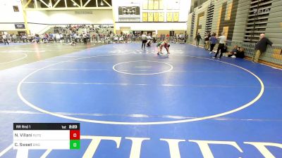 149D lbs Rr Rnd 1 - Nick Villani, Rutgers vs Caleb Sweet, Binghamton