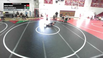 113 lbs Quarterfinal - John Montano Ii, Barstow vs Diego Perez, Downey High School