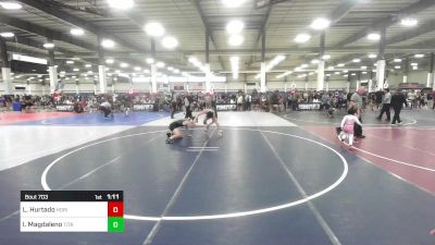 138 lbs Round Of 32 - Luyed Hurtado, Horizon vs Izayah Magdaleno, Titans WC