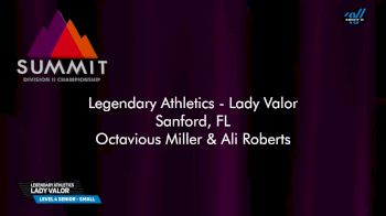Legendary Athletics - Lady Valor [2025 L4 Senior - Small Prelims] 2025 The D2 Summit