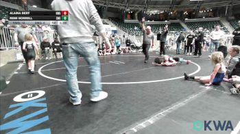 46 lbs Rr Rnd 3 - Alaina Bert, NW Girls vs Remi Norrell, SW Girls