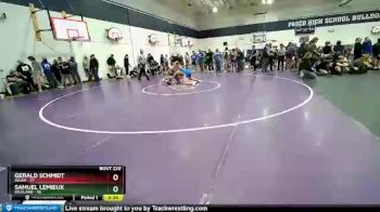 182 lbs Cons. Round 2 - Samuel Lemieux, Richland vs Gerald Schmidt, Selah