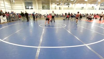 96 lbs Quarterfinal - Mia Henckel, Team Tugman vs Gabriel Stamp, Tyngsborough