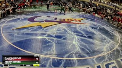 107 lbs Semis & 1st Wrestleback (8 Team) - Joshua Hopkins, Staley vs Chase Lawrence, Stillwater