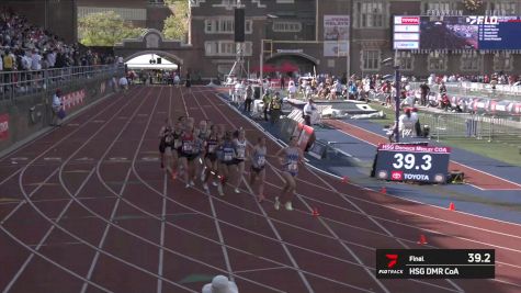 High School Girls' Distance Medley Relay Championship Of America, Finals