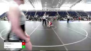 130 lbs Semifinal - Amelia Fawcett, Pioneer Grappling vs Sabrina Paz, New Mexico Bad Boyz