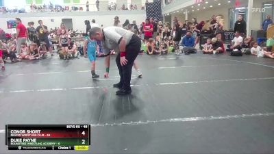 48 lbs Semifinal - Duke Payne, Roundtree Wrestling Academy vs Conor Short, Reaper Wrestling Club