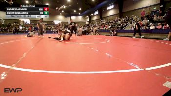 190 lbs Rr Rnd 2 - Andrew Arinder, North Desoto Wrestling Academy vs Asher Kincannon, Team Conquer