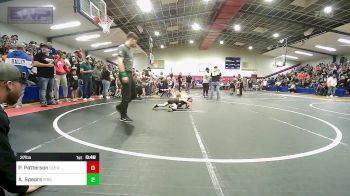 37 lbs Round Of 16 - Pyper Patterson, Cleveland Take Down Club vs Arrow Spears, Pirate Wrestling Club