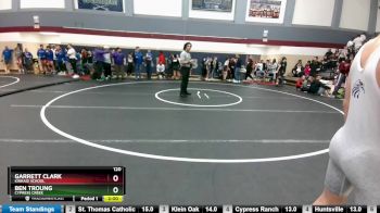 120 lbs Round 1 - Garrett Clark, Kinkaid School vs Ben Troung, Cypress Creek
