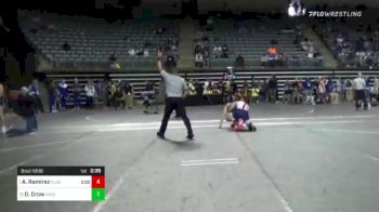 157 lbs Round Of 16 - Alex Ramirez, Clackamas vs David Crow, Niagara County