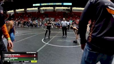 88 lbs Quarterfinal - Gage Parsons, Rising Kingz vs Tristen Mitchell, Marlington