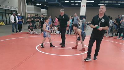 93 lbs Quarters - Matthew Neal, Legacy Wrestling Club vs Bowen Morgan, Amped Wrestling Club