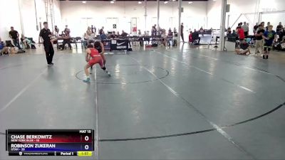 102 lbs Placement Matches (8 Team) - Chase Berkowitz, New York Blue vs Robinson Zukeran, Utah