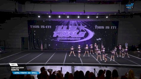 Cheer Explosion - Ignite [2025 L1 Youth - D2 - Small Day 1] 2025 The U.S. Finals Galveston