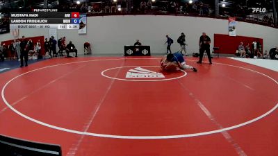 97 kg Cons. Round 1 - Mustafa Hadi, Arlington Virginia vs Landon Froehlich, Mount Union