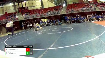 138 lbs Round 2 (8 Team) - Kyler Lauridsen, Bennington vs Seth Philippi, Kearney