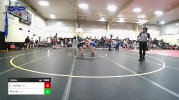 100 lbs Consolation - Calli McVay, Heritage HS vs Whitley Lott, Oologah