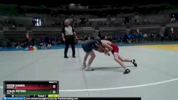 85 lbs Semis & 1st Wrestleback (8 Team) - Colin Peters, KMS vs Ozzie Hanks, Bemidji