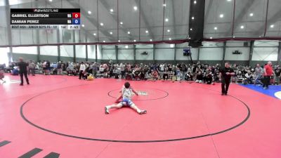 Junior Boys FS - 157 lbs Cons. Round 2 - Gabriel Ellertson, WA vs Damian Perez, WA