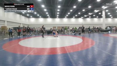 120 lbs 5th Place Match - Bryce Fiore, Fox Trained vs Adrian Rojas, Miami Wrestling Club