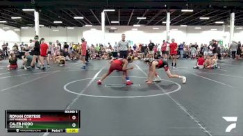 80 lbs Round 3 (4 Team) - Roman Cortese, Mat Warriors vs Caleb Hodo, Warhawks