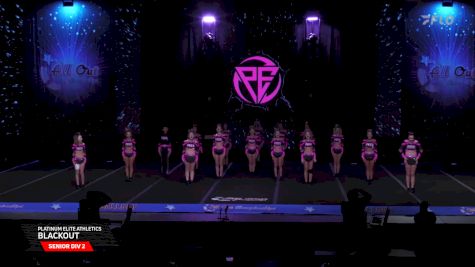 Platinum Elite Athletics - BLACKOUT [2026 Senior Div 2 Day 1] 2026 The All Out Grand Nationals