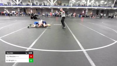 125 lbs Quarterfinal - Davis Motyka, Prtc vs Bubba Wright, Air Force Academy